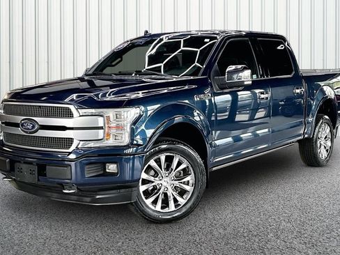 Used 2019 Ford F150 Platinum w/ Technology Package AWD/4WD image 3