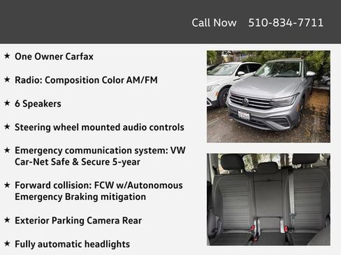 Certified 2023 Volkswagen Tiguan S image 4