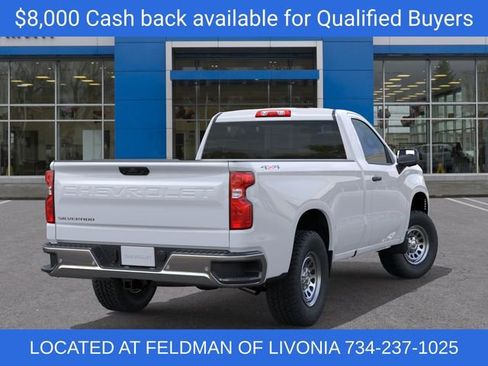 New 2026 Chevrolet Silverado 1500 W/T w/ WT Safety Package AWD/4WD image 4
