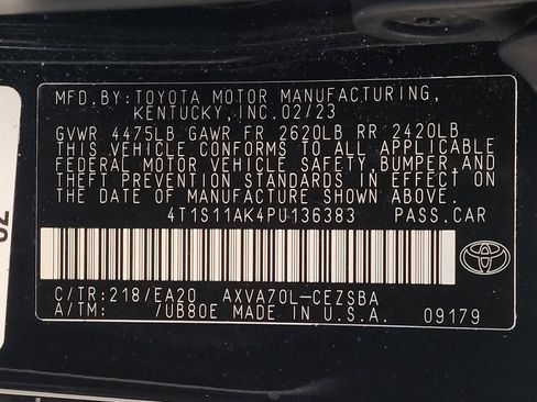 Used 2023 Toyota Camry SE w/ Cold Weather Package FWD image 33
