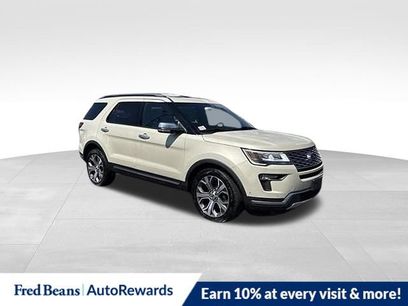 Certified 2018 Ford Explorer Platinum