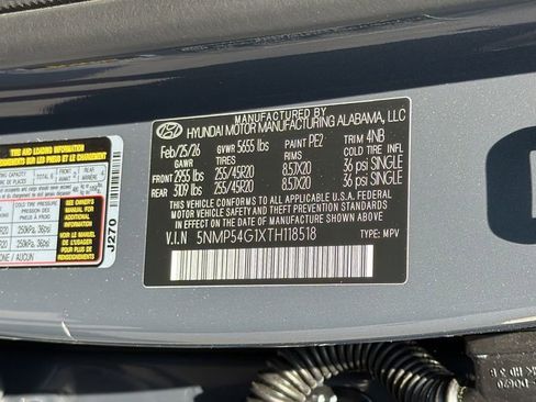 New 2026 Hyundai Santa Fe Calligraphy FWD image 39