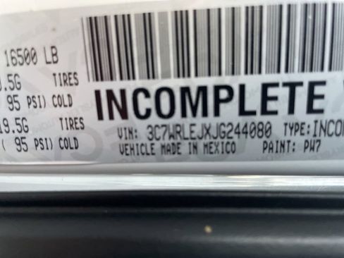 Used 2018 RAM 4500 Tradesman w/ Ambulance Prep Group image 21