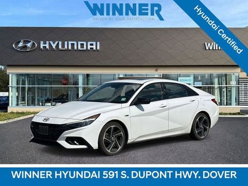 Certified 2023 Hyundai Elantra N Line FWD image 1