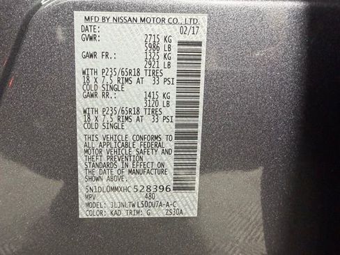 Used 2017 INFINITI QX60 AWD w/ Premium Plus Package image 26