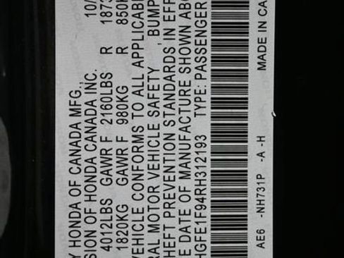 Used 2024 Honda Civic Touring image 52