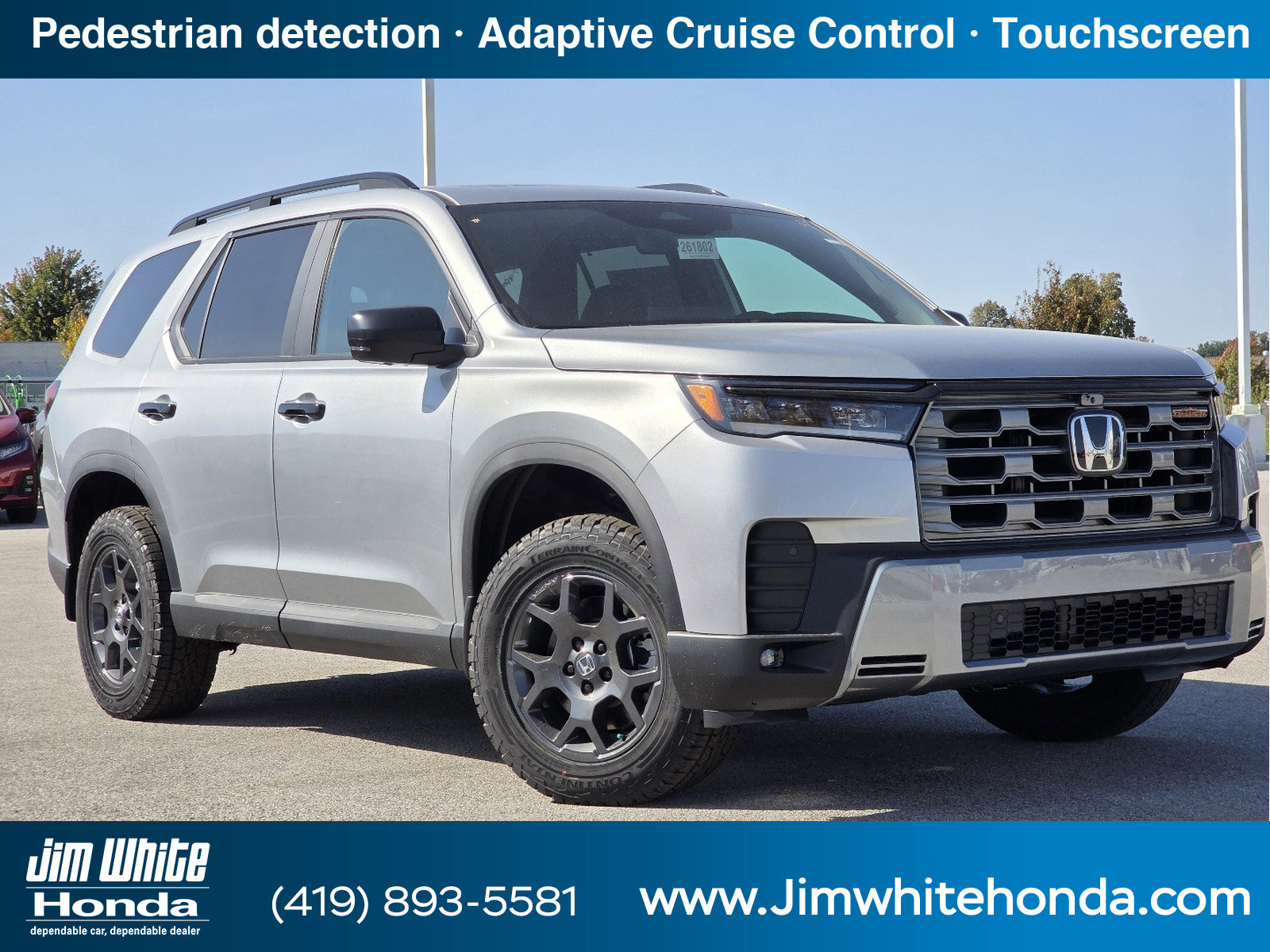 New 2026 Honda Pilot TrailSport image 1