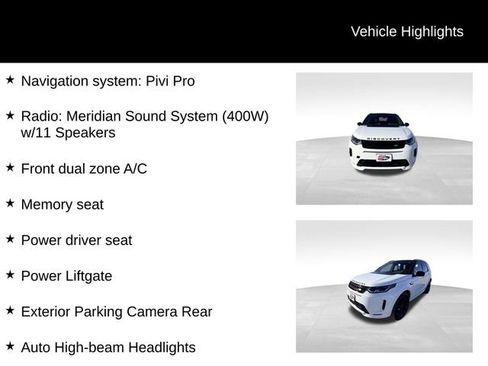 Used 2023 Land Rover Discovery Sport SE R-Dynamic image 13