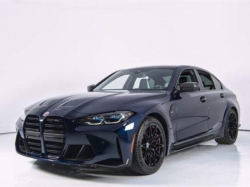 Used 2023 BMW M3 w/ M Carbon Exterior Package RWD image 4