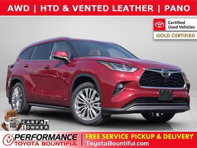 Certified 2025 Toyota Highlander Platinum