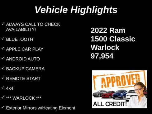 Used 2022 RAM 1500 Warlock AWD/4WD image 9