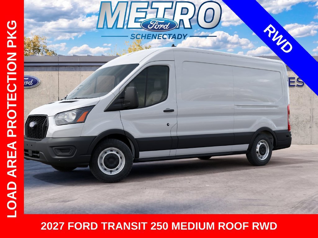 New 2027 Ford Transit 250 148 Medium Roof w/ Load Area Protection Package RWD image 2