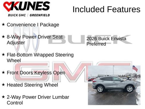 New 2026 Buick Envista Preferred w/ Convenience I Package image 3