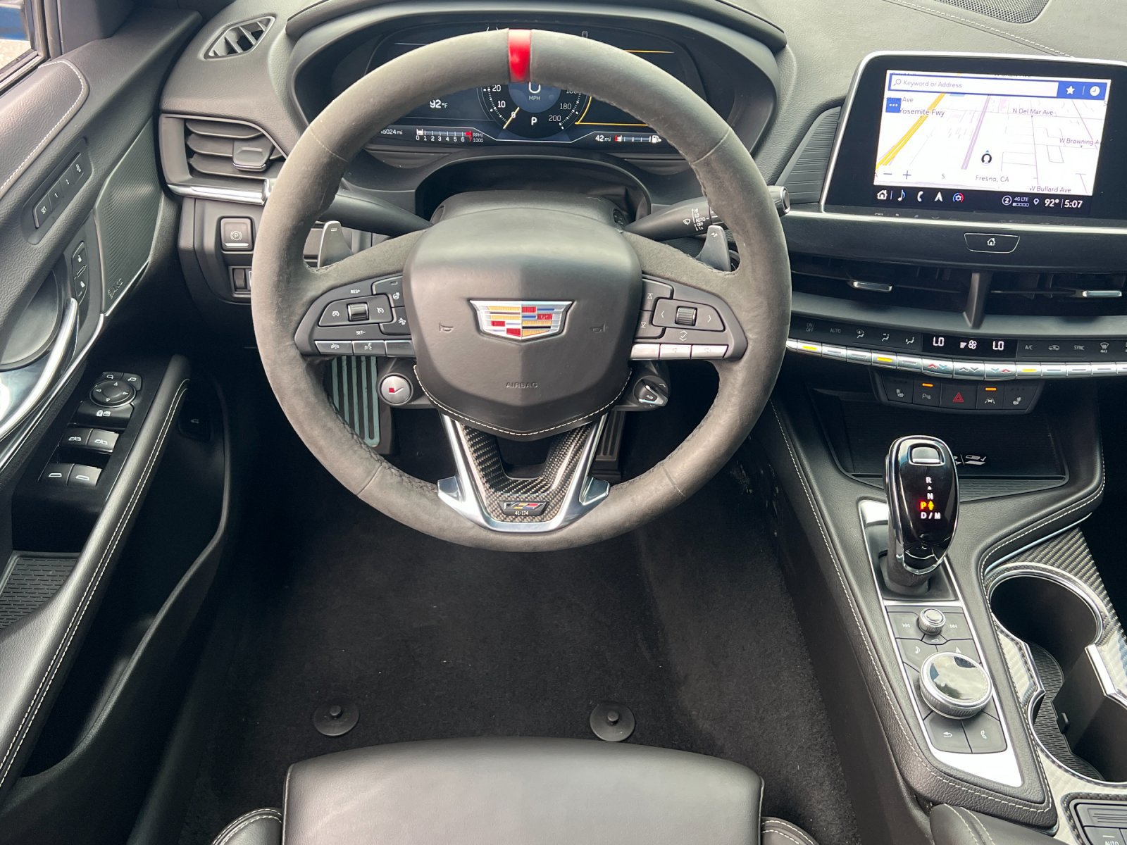 Certified 2023 Cadillac CT4 V Blackwing w/ Driver Assist Package RWD image 14