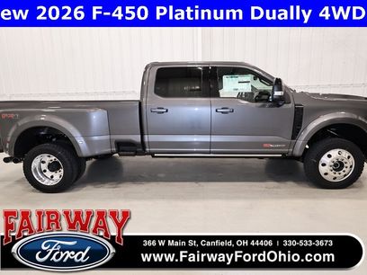 New 2026 Ford F450 Platinum w/ FX4 Off-Road Package