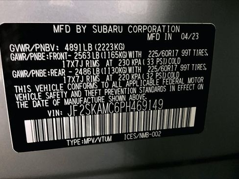 Used 2023 Subaru Forester Wilderness AWD/4WD image 33