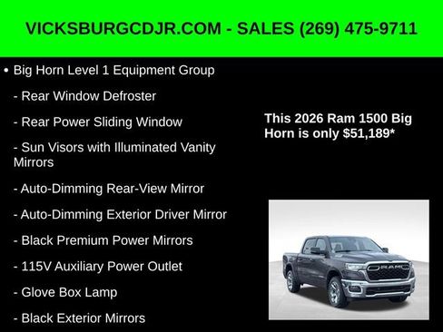 New 2026 RAM 1500 Big Horn image 11