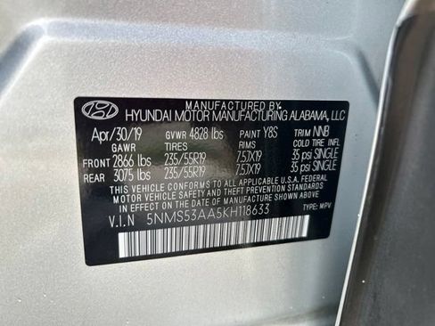 Used 2019 Hyundai Santa Fe Limited FWD image 22