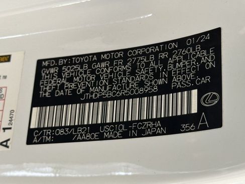 Certified 2024 Lexus RC F w/ Premium Package RWD image 28