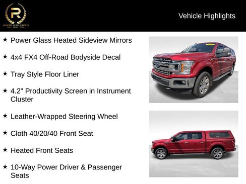 Used 2020 Ford F150 XLT w/ Equipment Group 302A Luxury AWD/4WD image 18
