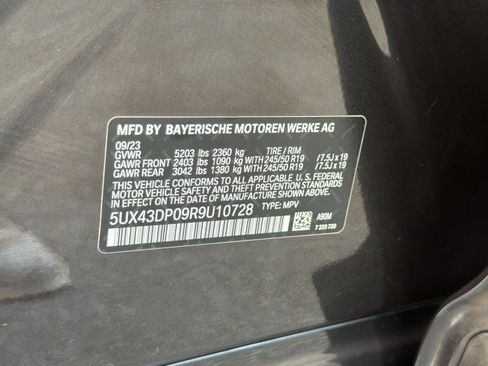 Used 2024 BMW X3 sDrive30i w/ M Sport Package RWD image 24