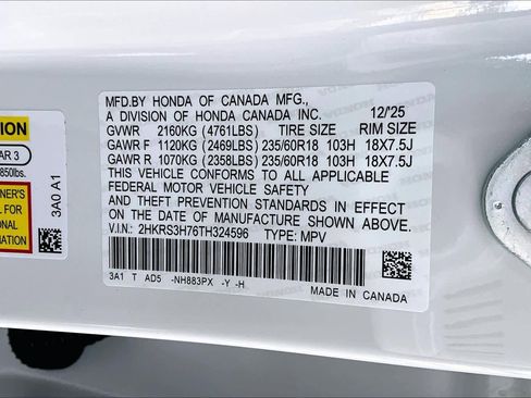 New 2026 Honda CR-V EX-L image 21