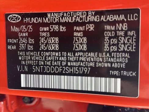 New 2025 Hyundai Santa Cruz XRT image 18