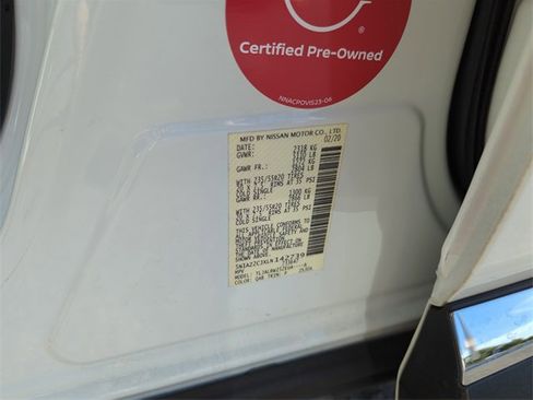 Certified 2020 Nissan Murano SL w/ Cargo Package image 48