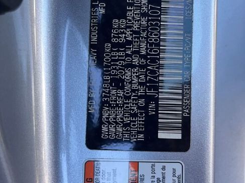 Used 2015 Subaru BRZ Limited w/ Popular Package #1B image 29