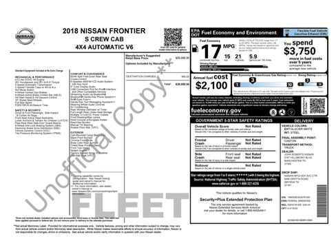 Used 2018 Nissan Frontier S AWD/4WD image 46