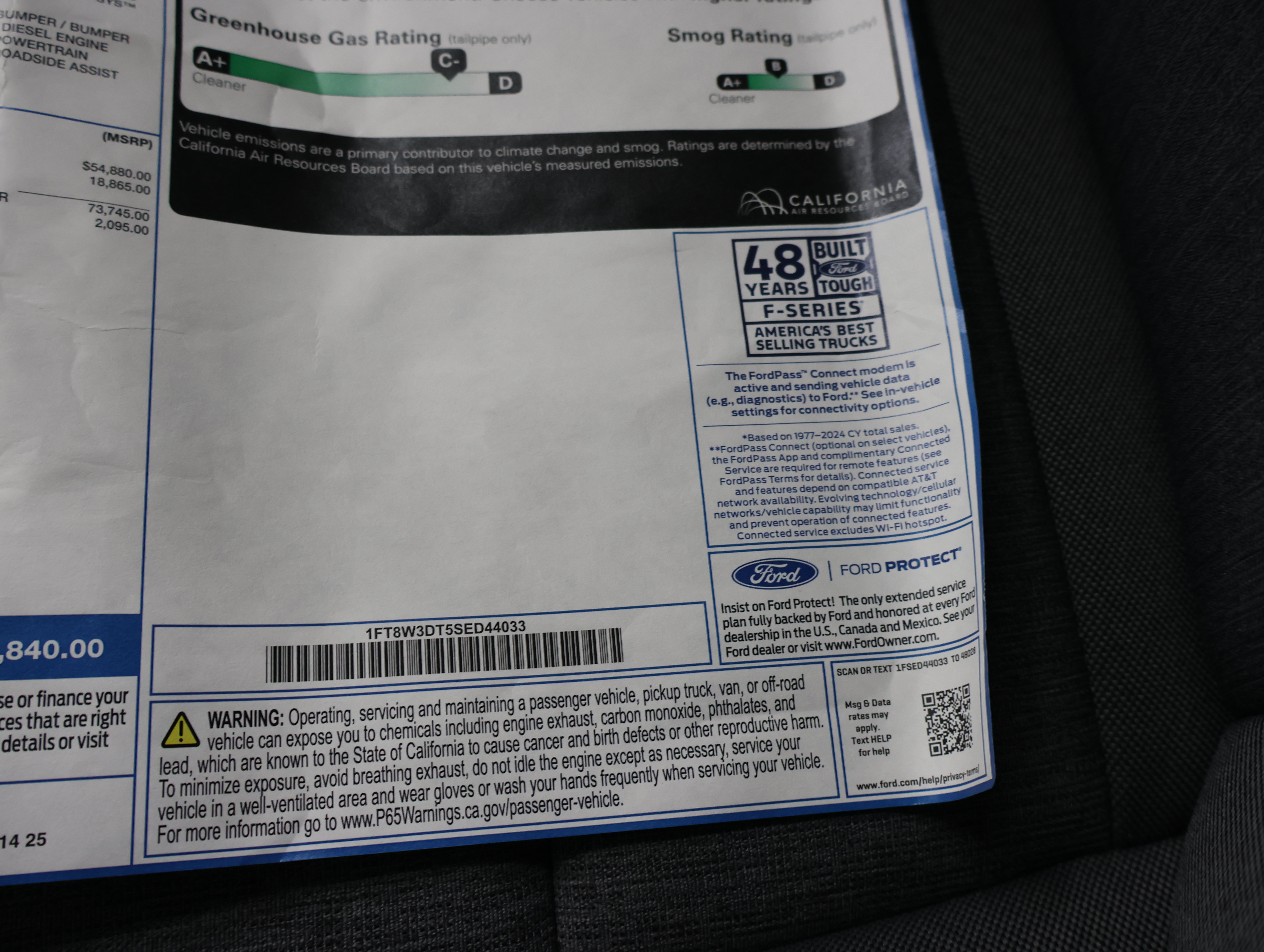 Used 2025 Ford F350 XL w/ 360-Degree Camera Package AWD/4WD image 64
