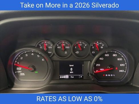New 2026 Chevrolet Silverado 1500 Custom Trail Boss w/ Dark Appearance Package AWD/4WD image 13