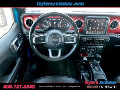 Used 2020 Jeep Gladiator Rubicon w/ Uconnect 4C Nav & Sound Group AWD/4WD image 39
