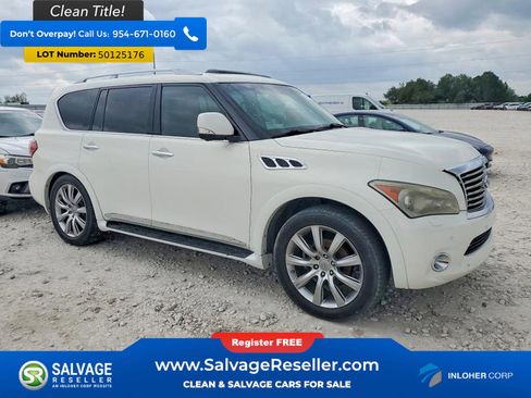 Used 2013 INFINITI QX56 4WD w/ Deluxe Touring Pkg image 5