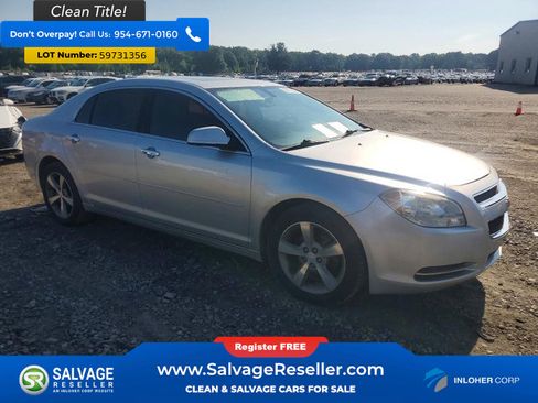 Used 2012 Chevrolet Malibu LT w/ Sunroof Package FWD image 5