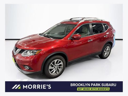 Used 2015 Nissan Rogue SL w/ SL Premium Package AWD/4WD image 1