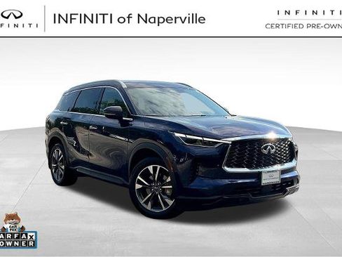 Certified 2023 INFINITI QX60 Luxe w/ Performance Audio Package AWD/4WD image 1