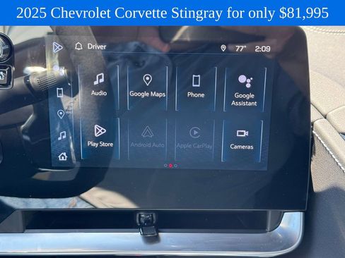Used 2025 Chevrolet Corvette Stingray Preferred Conv w/ Z51 Performance Package RWD image 17