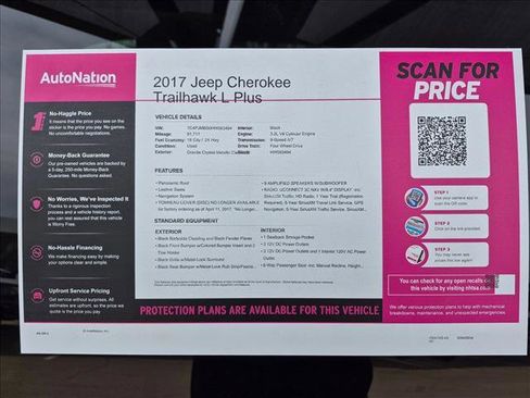 Used 2017 Jeep Cherokee Trailhawk AWD/4WD image 24