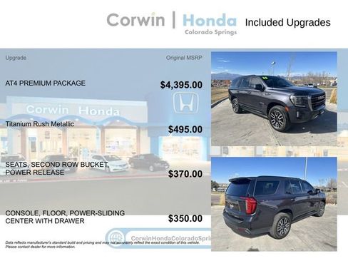 Used 2023 GMC Yukon AT4 w/ AT4 Premium Package image 4