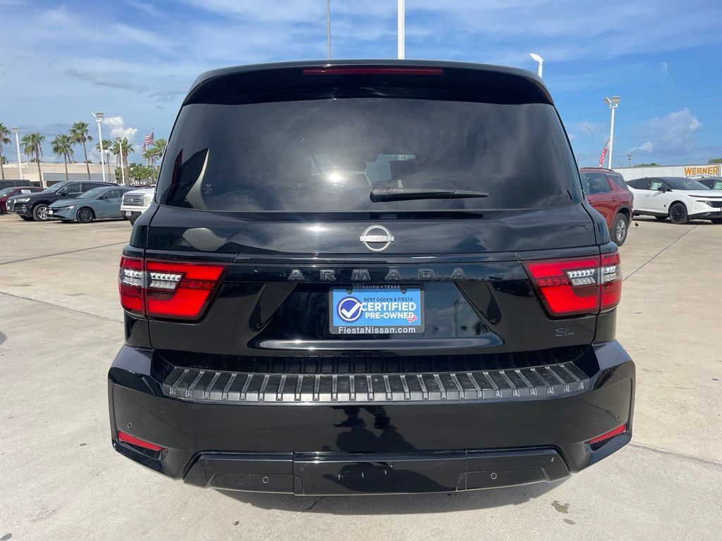 Certified 2022 Nissan Armada SL w/ Midnight Edition Package RWD image 5