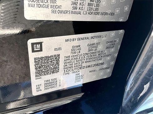 Used 2021 Chevrolet Silverado 1500 LT w/ LPO, Liner Protection Package image 19