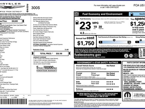 Used 2020 Chrysler 300 S image 2