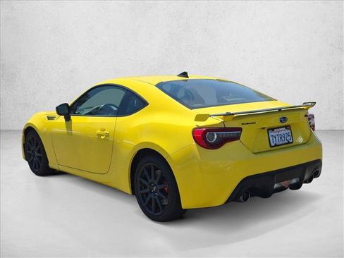 Used 2017 Subaru BRZ Series.Yellow RWD image 8