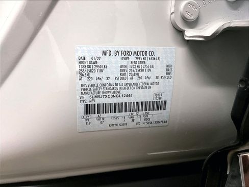 Used 2022 Lincoln Aviator Reserve w/ Elements Package Plus image 35