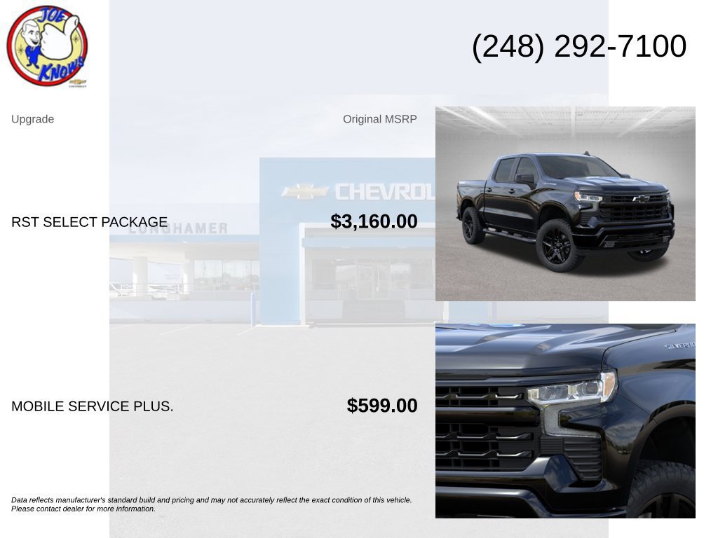 New 2026 Chevrolet Silverado 1500 RST w/ RST Select Package AWD/4WD image 5