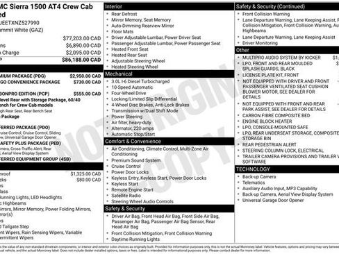 Used 2022 GMC Sierra 1500 AT4 w/ AT4 Premium Package AWD/4WD image 5