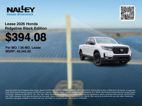 New 2026 Honda Ridgeline Black Edition image 3