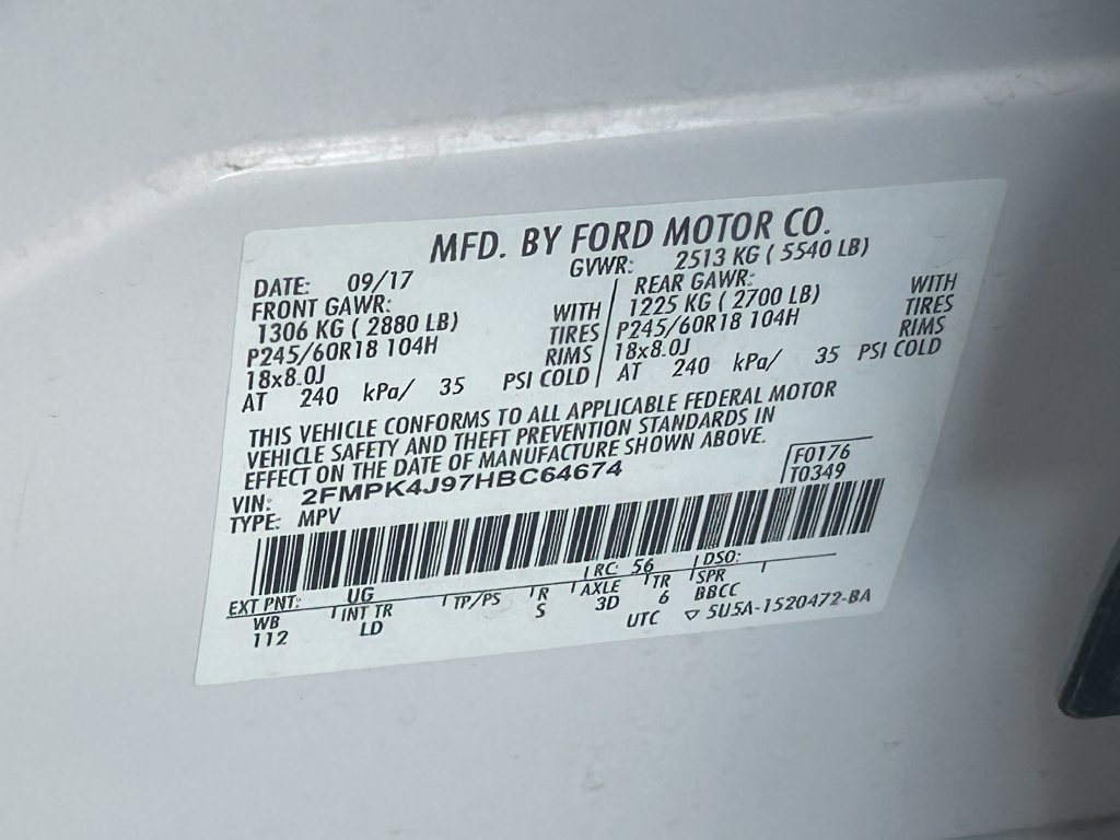 Used 2017 Ford Edge SEL w/ Equipment Group 201A AWD/4WD image 38