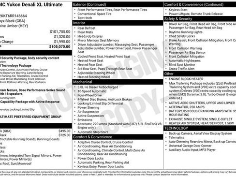 Used 2024 GMC Yukon XL Denali Ultimate image 43